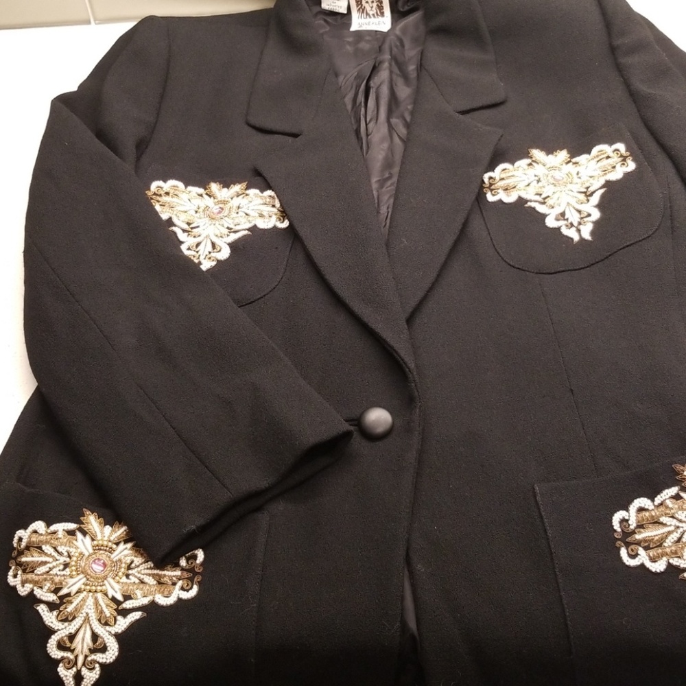 Glam in Charge Anne Klein Blazer